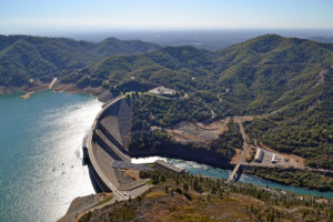 Shasta Dam - aerial view