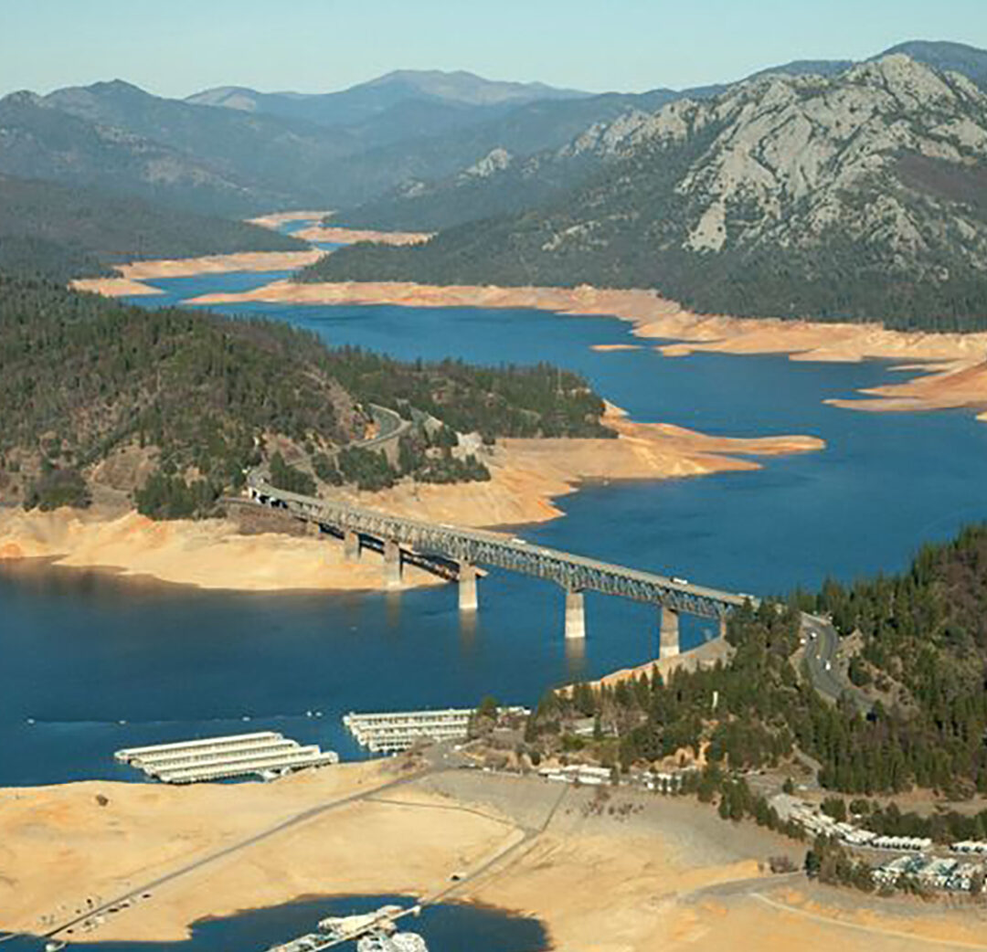 Shasta Reservoir Banner